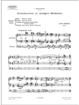 Introduction et Allegro Moderato - Guy Ropartz - Partition - Orgue